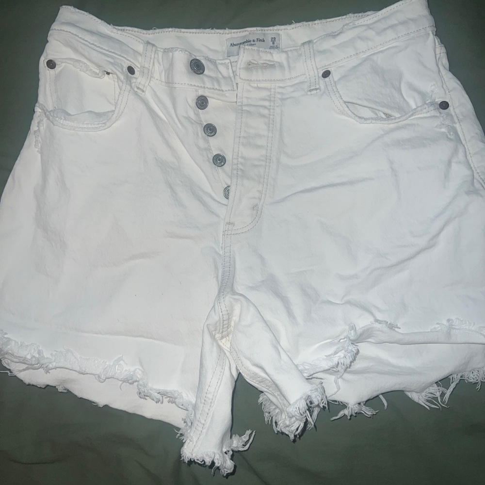 Abercrombie Curve Love High Rise Dad Short